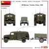 Miniart 37062 K-51 RADIO TRUCK WITH TRAILER 1/35